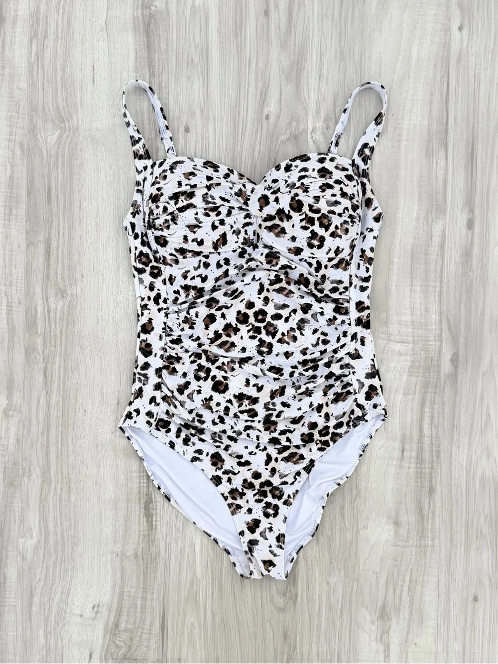 Nip Tuck Swim Wild at Heart Leopard Print Tummy Control One Piece Swimsuit